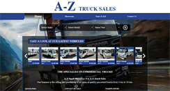 Desktop Screenshot of a-ztrucksales.com